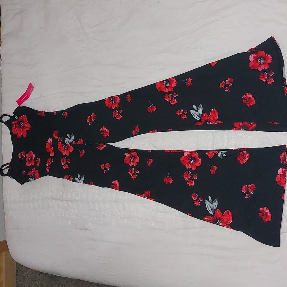 Wide leg jumper